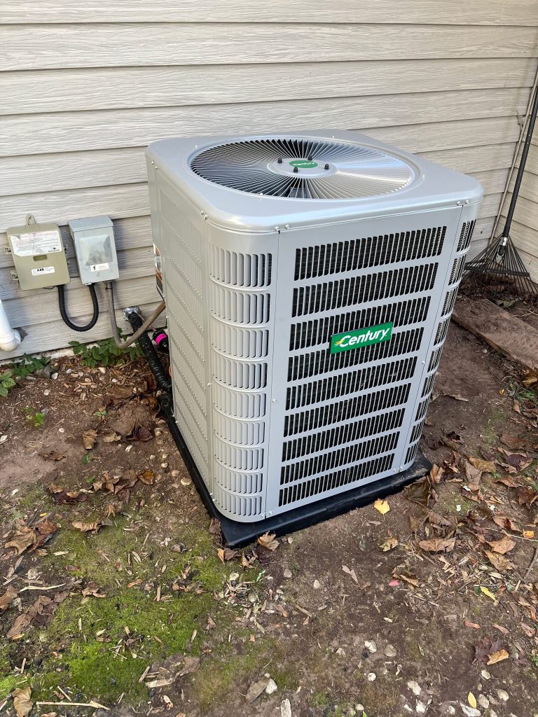 Air conditioner installed by Hafeman's Heating and Cooling